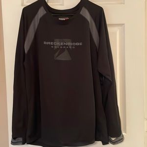 Breckinridge CO dri-Fit long sleeve shirt EUC